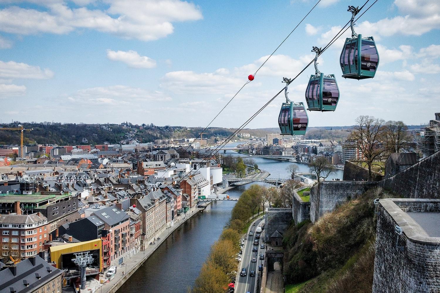 Les Cerisiers - Appartement De Standing Au Centre De Namur Zewnętrze zdjęcie