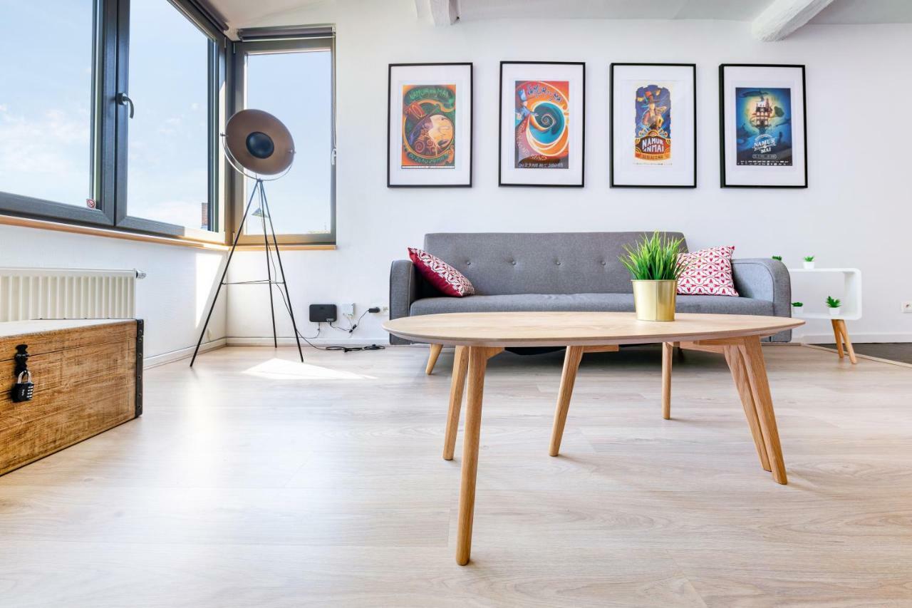 Les Cerisiers - Appartement De Standing Au Centre De Namur Zewnętrze zdjęcie